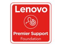 Lenovo Foundation Service + Premier Support - extended service agreement - 3 years - on-site