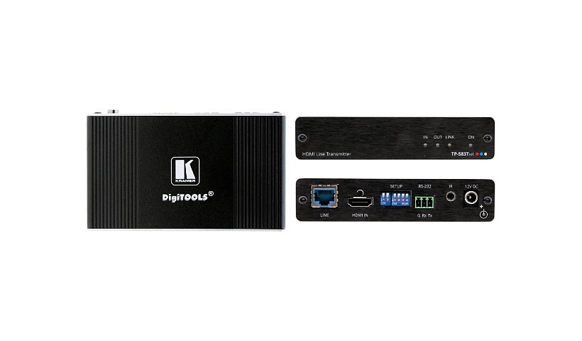 Kramer DigiTOOLS TP-583Txr - video/audio/infrared/serial extender - HDMI, H
