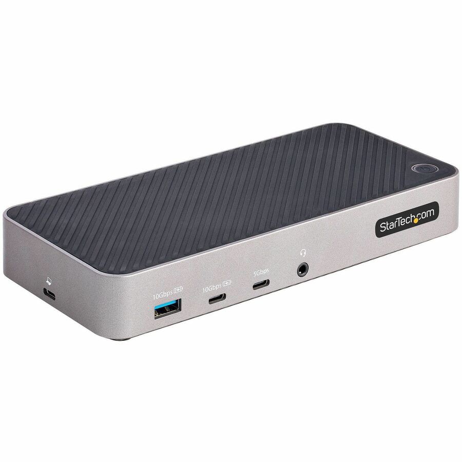 StarTech.com USB-C Triple Monitor Docking Station, 4K HDMI/DP, 100W PD, Hub - USB-C Docking Station