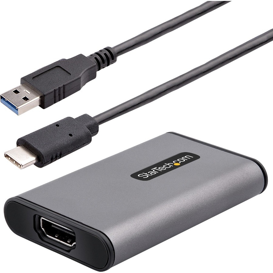 StarTech.com USB 3.0 HDMI Video Capture Device 4K Video External USB Capture Card/Adapter UVC USB-A/USB-C/TB3