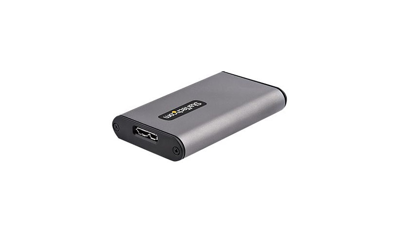 StarTech.com USB 3.0 HDMI Video Capture Device 4K Video External USB Capture Card/Adapter UVC USB-A/USB-C/TB3