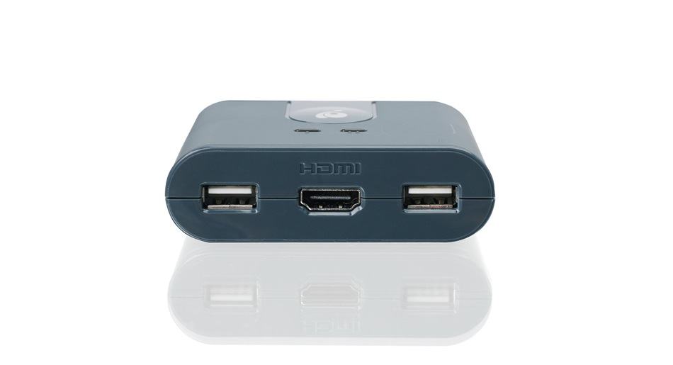 Thumbnail 3 of 9 for IOGEAR 2-Port Full HD KVM Switch with HDMI and USB Connections