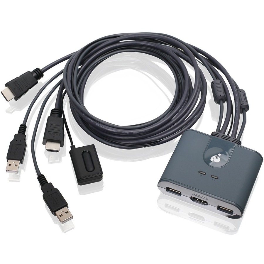 Thumbnail 5 of 9 for IOGEAR 2-Port Full HD KVM Switch with HDMI and USB Connections