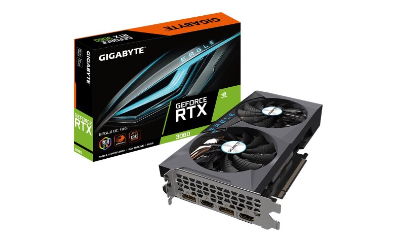 Gigabyte GeForce RTX 3060 EAGLE OC 12G - OC Edition - graphics