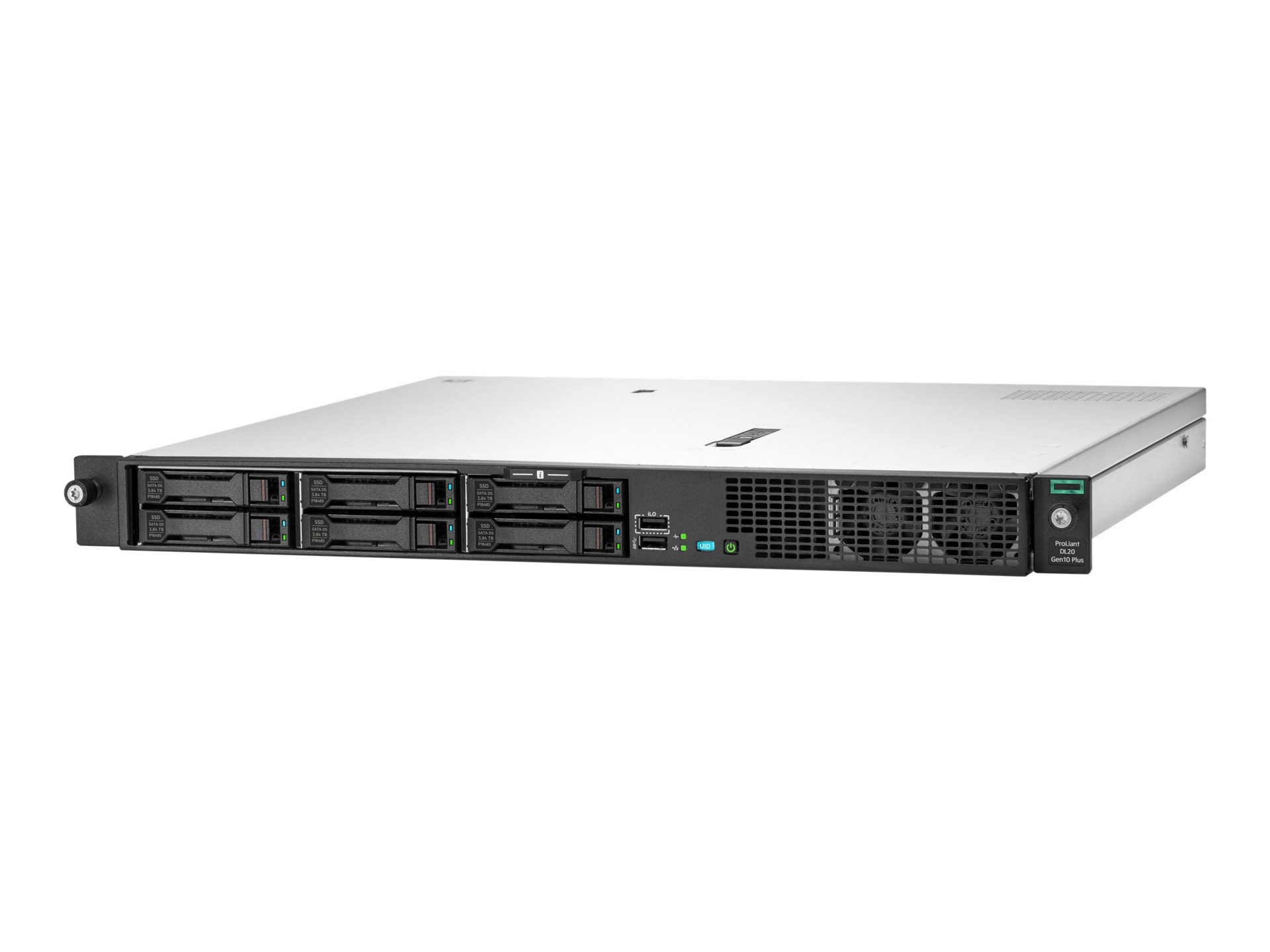 HPE ProLiant DL20 Gen10 Plus Base - rack-mountable Xeon E-2314 2.8 GHz - 16 GB - no HDD