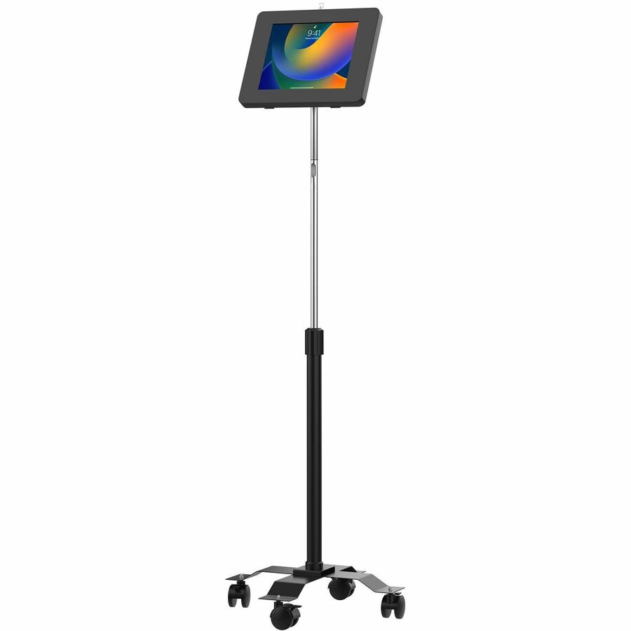 CTA Compact Floor Stand w/ Universal Security Enclosure for 9.7-11" Tablets