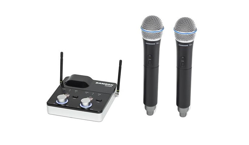 CRU Samson Concert 288m Handheld Dual-Channel Wireless Microphone System