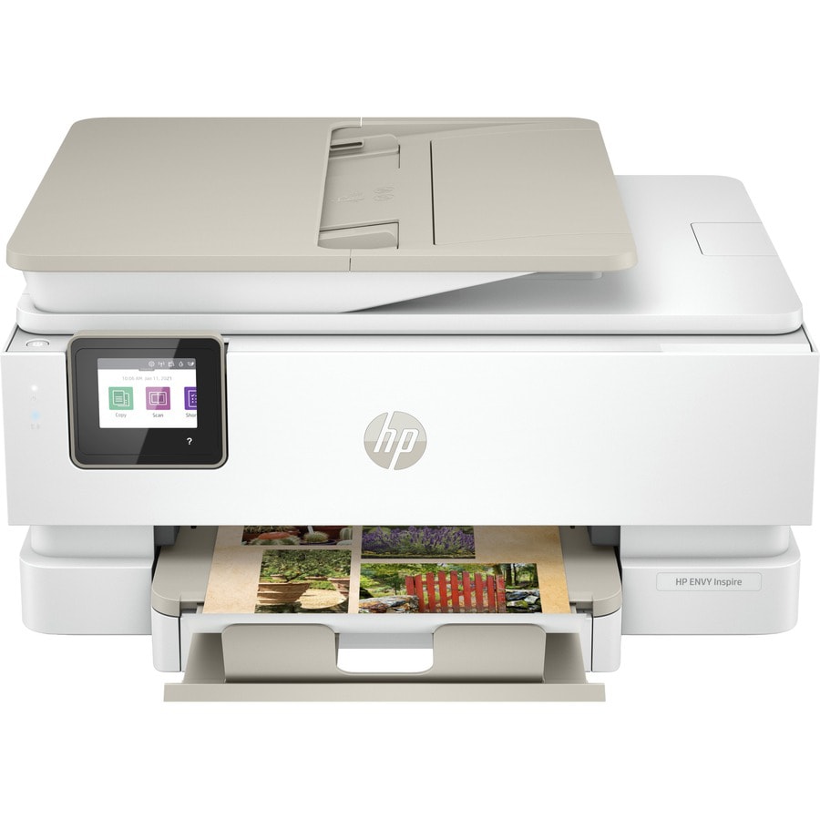 HP ENVY Inspire 7955e Inkjet Multifunction Printer-Color-Copier/Scanner-ppm Mono/10 ppm Color Print-4800x1200 dpi