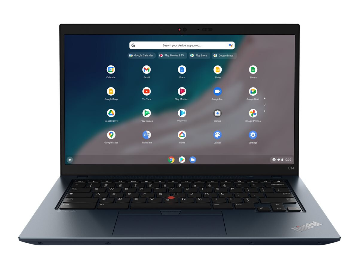 Lenovo ThinkPad C14 Chromebook Enterprise - 14" - Core i5 1245U - vPro Enterprise - 8 GB RAM - 256 GB SSD - English