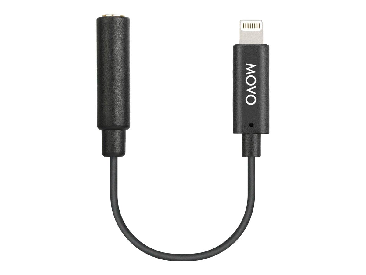 IMA-2, 3.5mm TRS Microphone Dongle Cable to Lightning