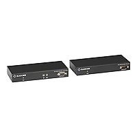 Black Box KVM Extender CATx - SH DVI-D USB 2.0 Serial Audio Local Video