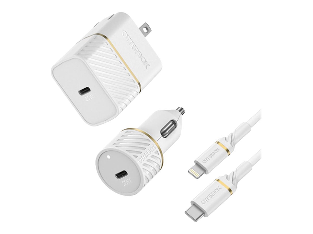 OtterBox power adapter kit - 24 pin USB-C - 20 Watt