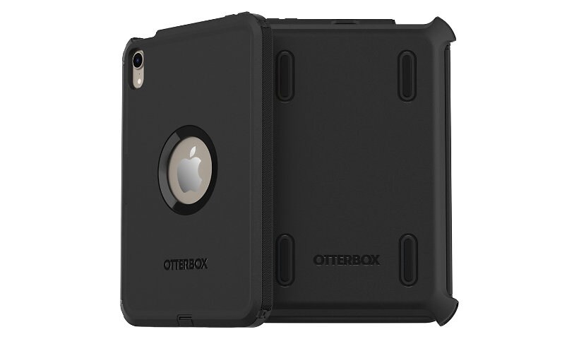 OtterBox Defender Series Pro Rugged Carrying Case (Holster) Apple iPad mini (6th Generation) Tablet - Black