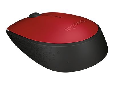 Logitech M170 - mouse - 2.4 GHz - red