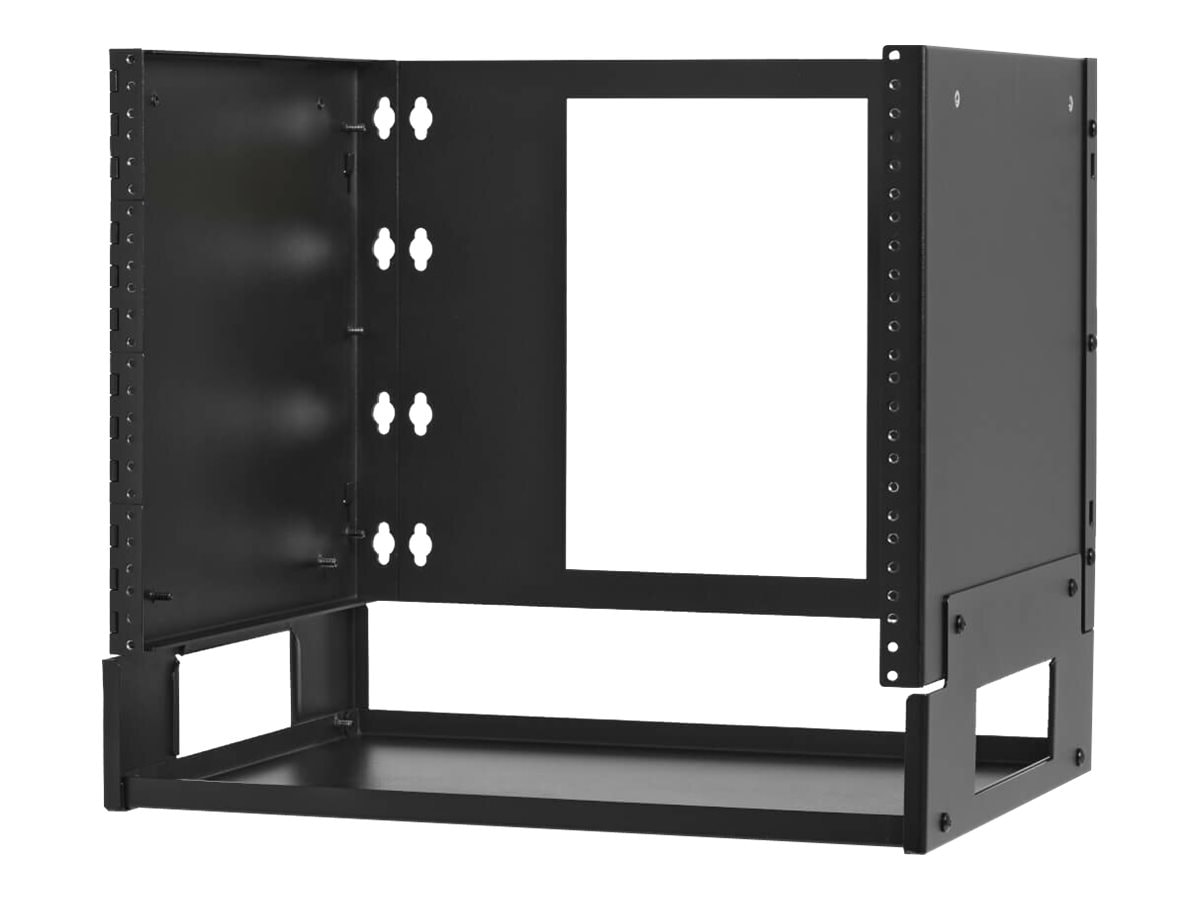 Tripp Lite Wallmount Bracket 8U w Shelf for Small Switches and Patch Panels