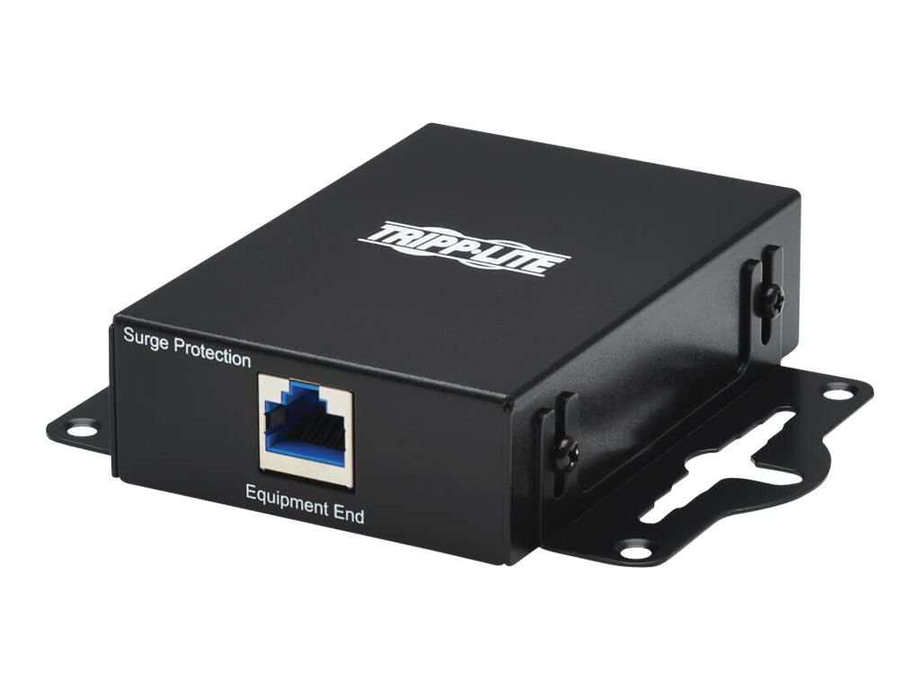 Eaton Tripp Lite Series In-Line Network Surge Protector - 10 Gbps, Cat6a/8, Metal Case, IEC Compliant, TAA - surge
