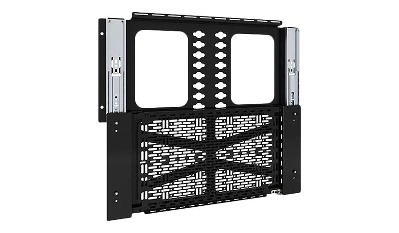 Chief Proximity Component Storage Slide-Lock Panel For AV Systems - Black mounting component - for AV System - black