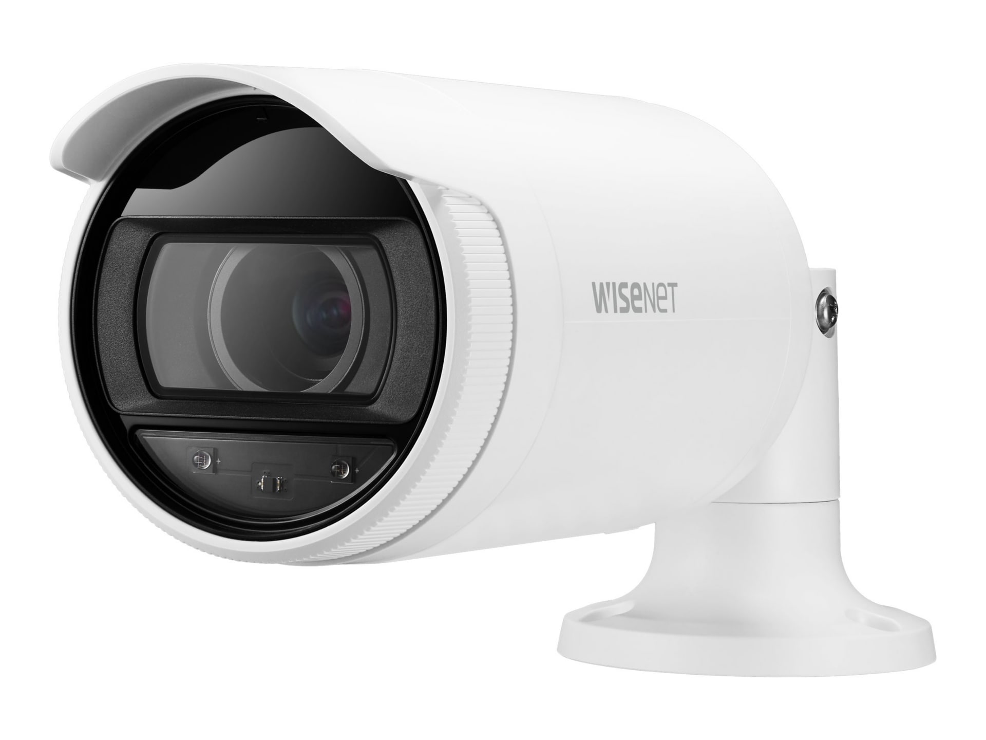 Hanwha Vision Wisenet 4MP IR Bullet Camera - White