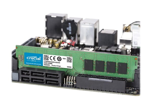 Crucial - DDR4 - kit - 64 GB: 2 x 32 GB - DIMM 288-pin - 2666 MHz / PC4-213