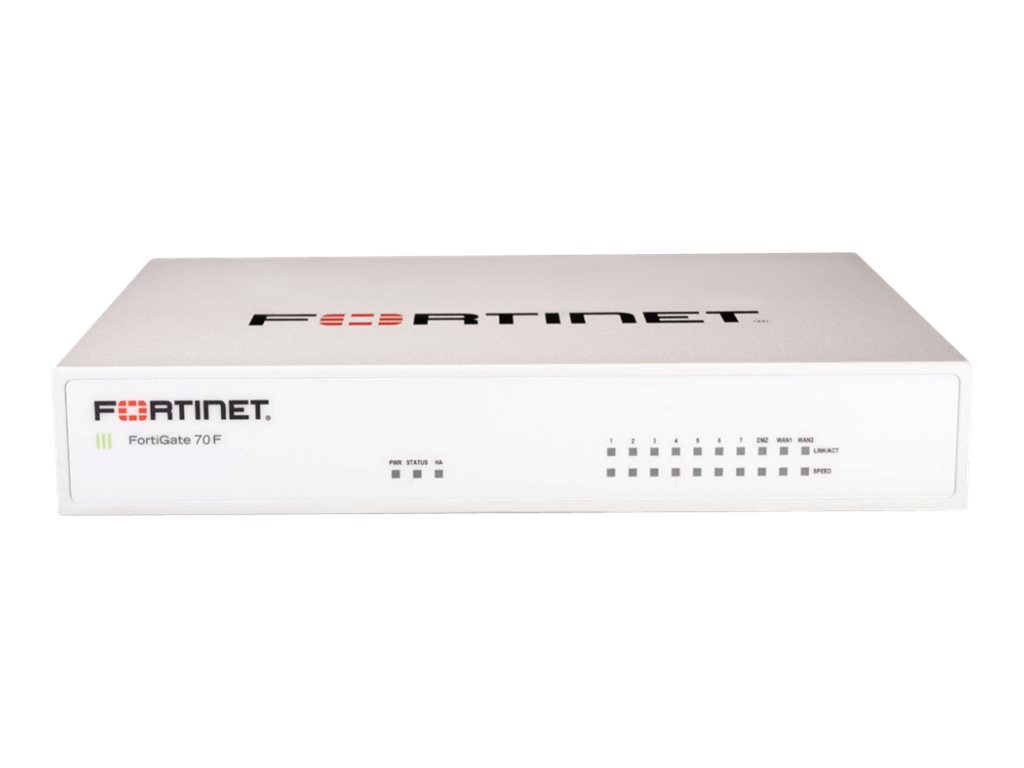 Fortinet FortiGate 71F - security appliance - with 3 years 24x7 FortiCare Support + 3 years FortiGuard Unified Threat