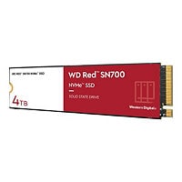 WD Red SN700 WDS400T1R0C - SSD - 4 TB - PCIe 3.0 x4 (NVMe)