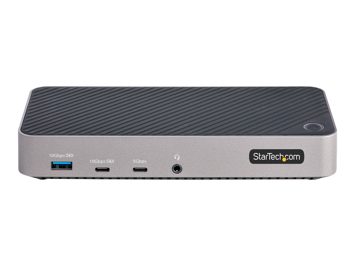 StarTech.com USB-C Triple Monitor Docking Station - Triple 4K HDMI/DP USB-C