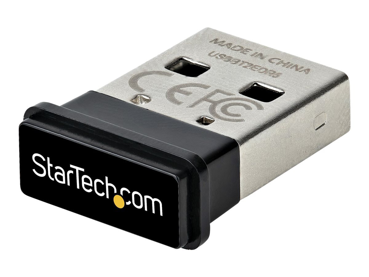 StarTech.com USB Bluetooth 5.0 Adapter, USB Bluetooth Dongle Receiver for PC/Laptop, Range 33ft/10m