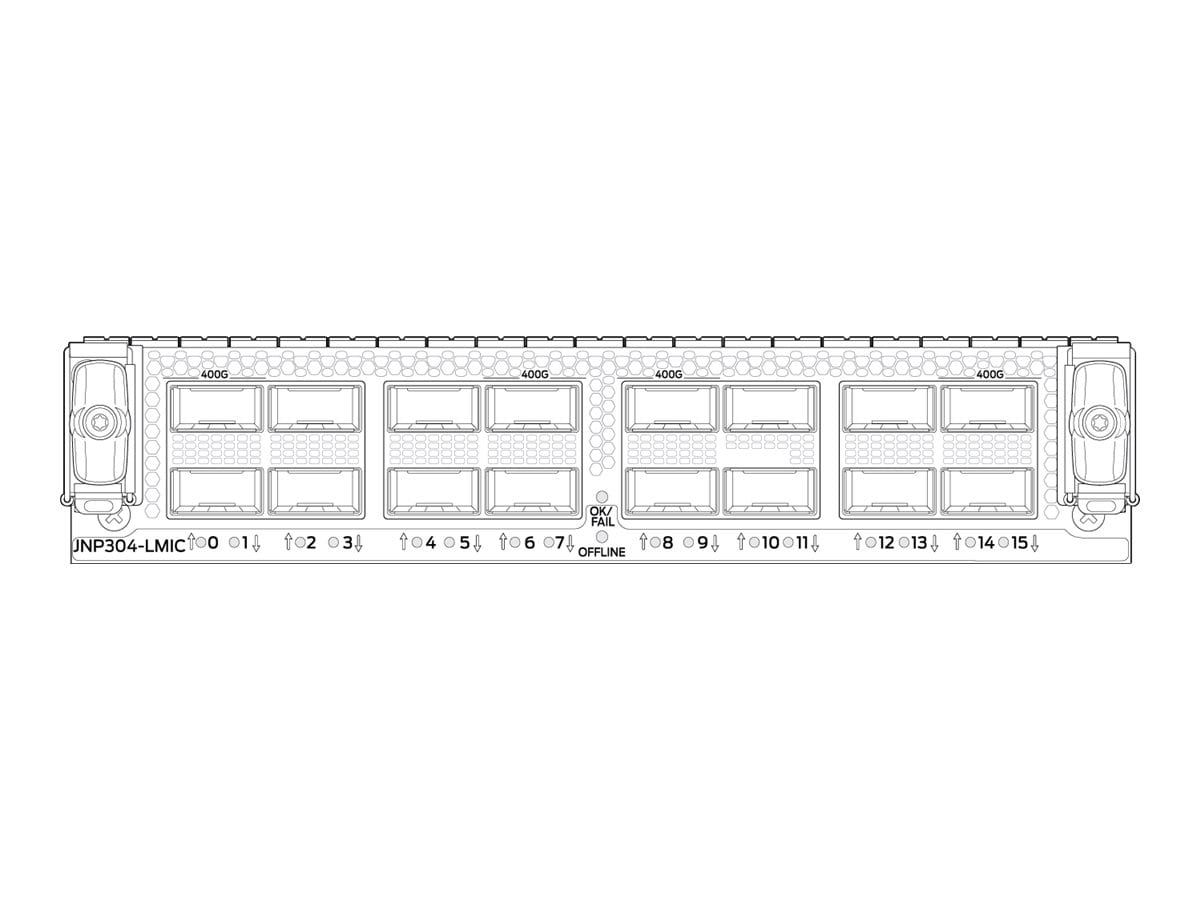 Juniper MX304 16x100GbE/4x400GbE Ethernet Switch