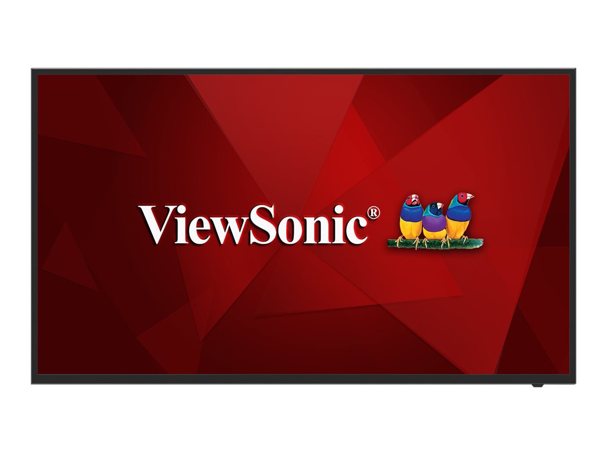 ViewSonic CDE5512 55" 4K UHD Commercial Display - VESP, RJ45, HDMI, USB C