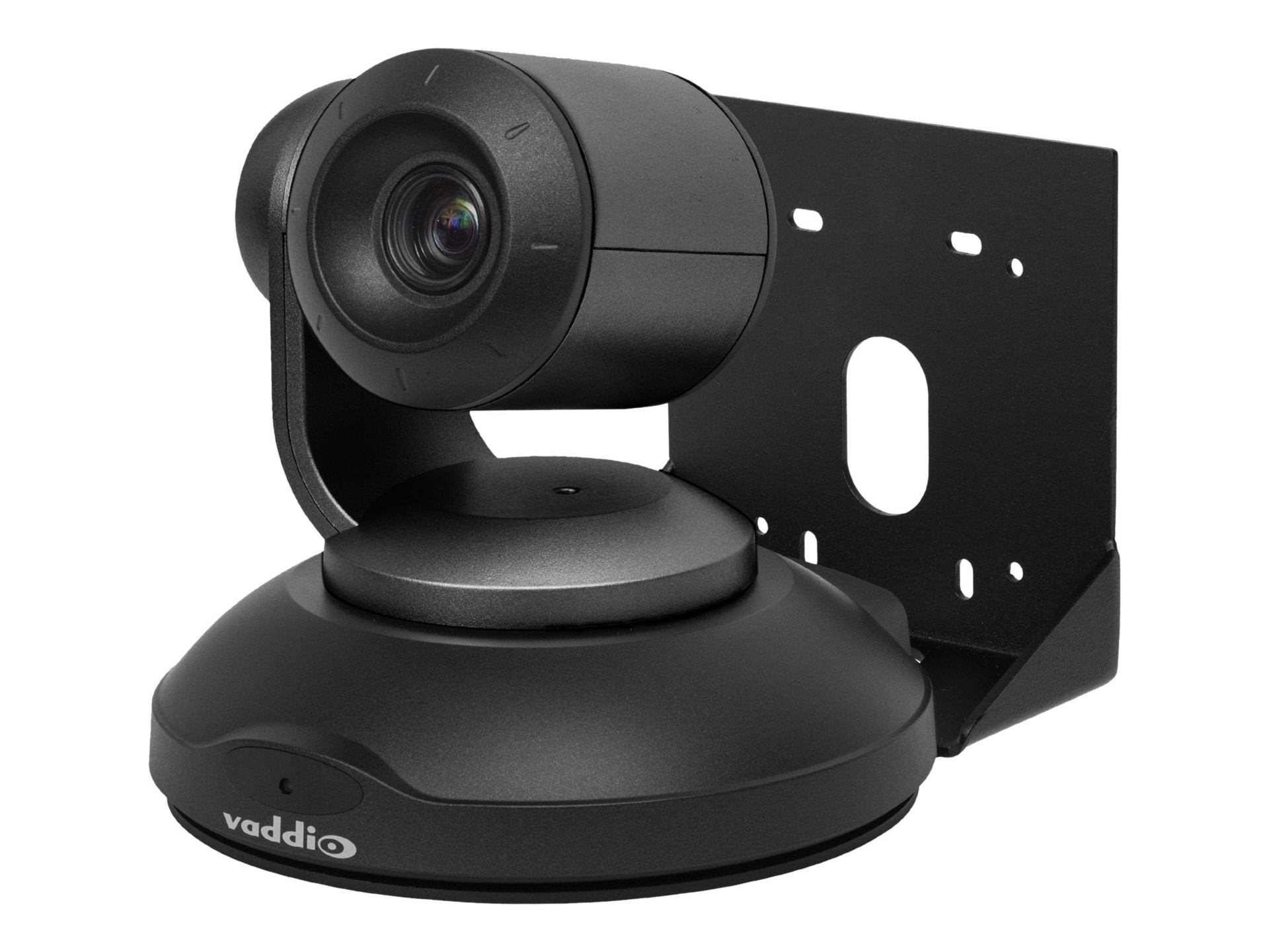 Vaddio ConferenceSHOT AV HD Video Conferencing System - PTZ Camera, Speaker, and Two CeilingMIC Microphones - Black