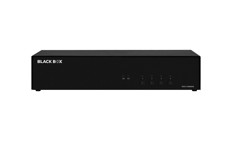 Black Box SECURE KVS4-2004HVX - KVM / audio switch - 4 ports - TAA