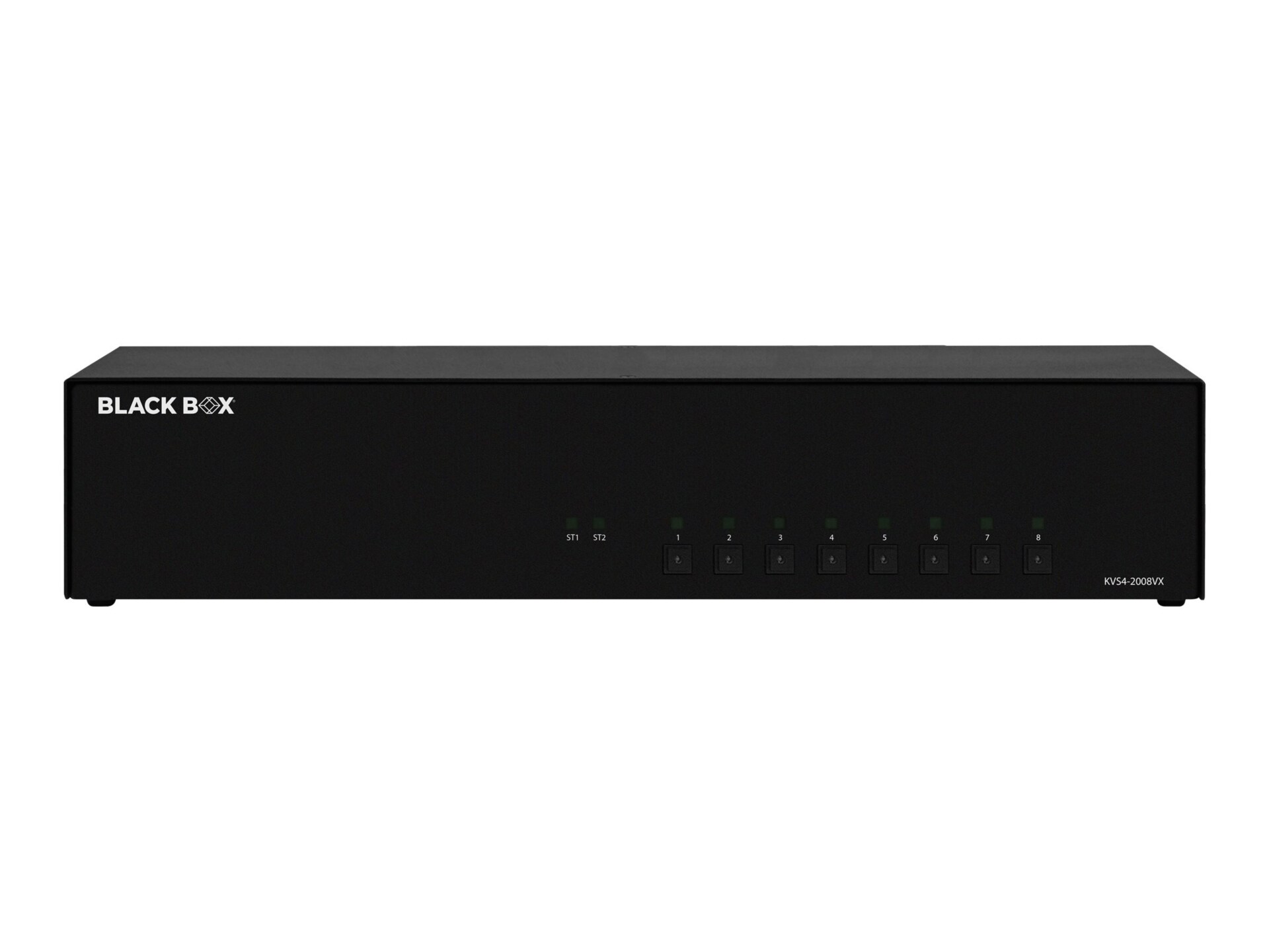 Black Box SECURE KVS4-2008VX - KVM / audio switch - 8 ports - TAA Compliant