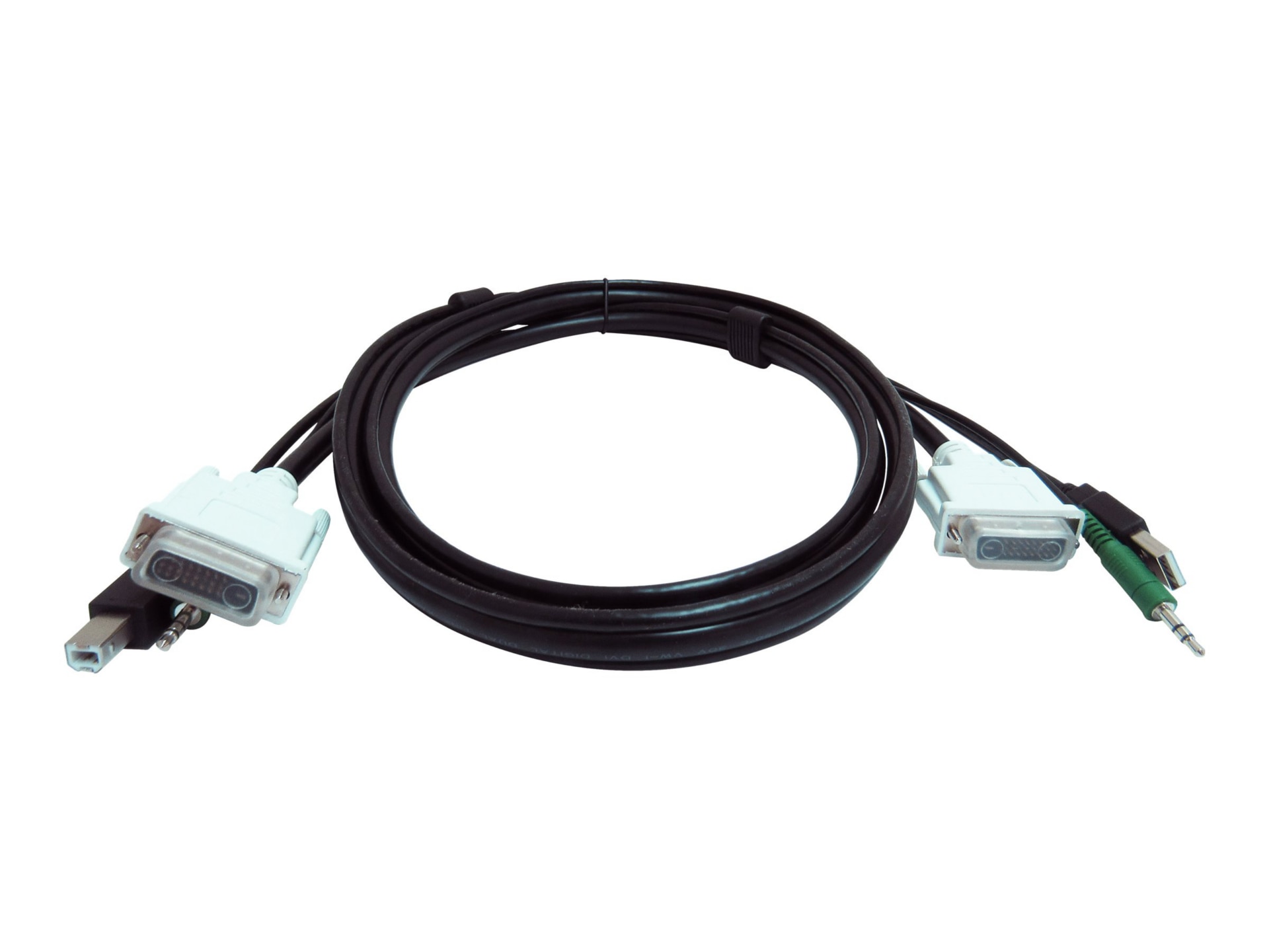 Black Box - video / USB / audio cable - TAA Compliant - 10 ft