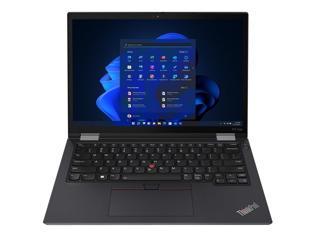 Lenovo ThinkPad X13 Yoga Gen 3 - 13.3" - Core i7 1265U - vPro Enterprise - 16 GB RAM - 512 GB SSD - English