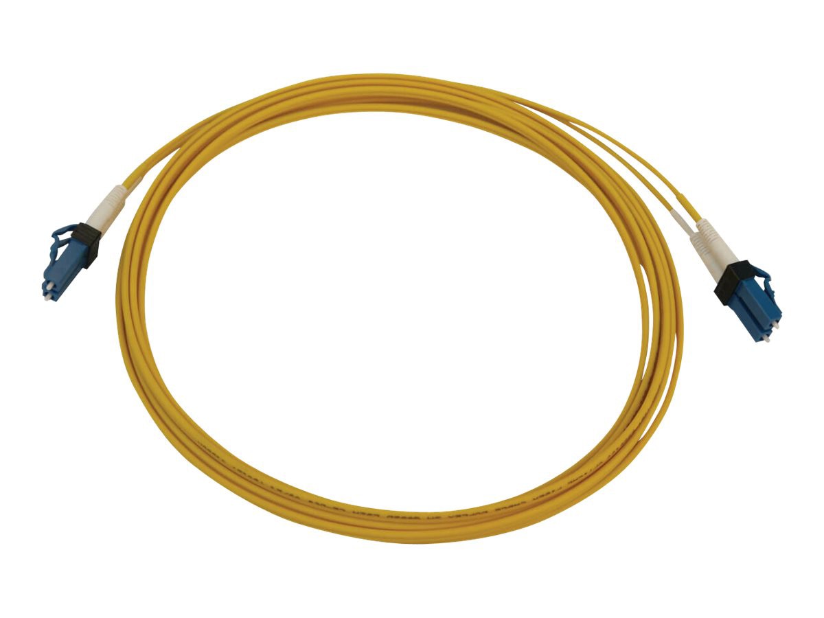 Tripp Lite Fiber Optic Cable 400G Duplex Singlemode 9/125 LC/UPC OS2 M/M 3M