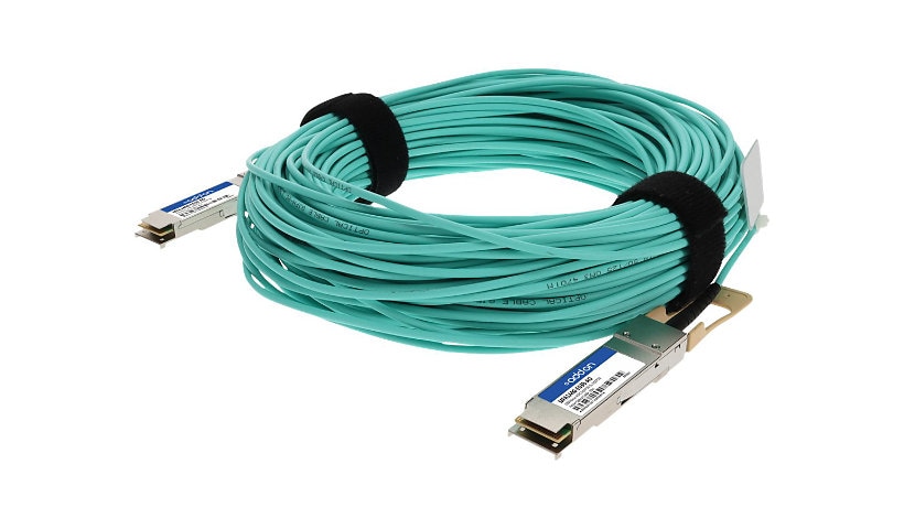 AddOn 100GBase-AOC direct attach cable - TAA Compliant - 30 m