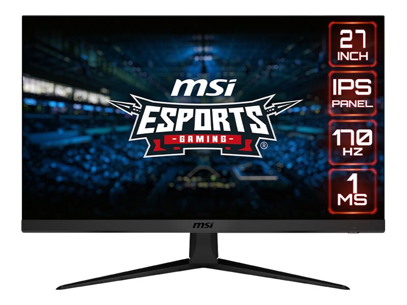 MSI Optix G2712 27" Class Full HD Gaming LCD Monitor - 16:9 - Metallic Black