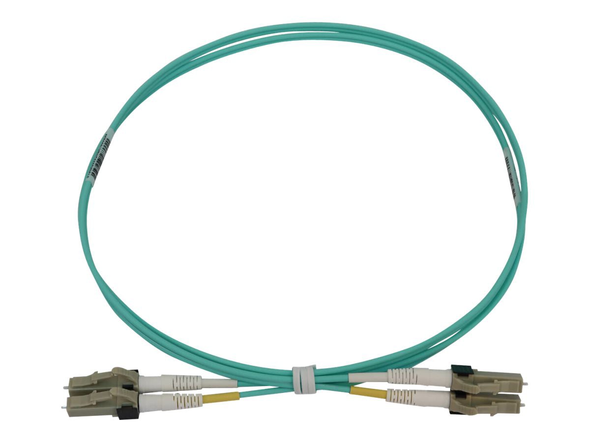Tripp Lite Switchable Fiber Optic Cable 400G MMF 50/125 Duplex LC-PC M/M 1M