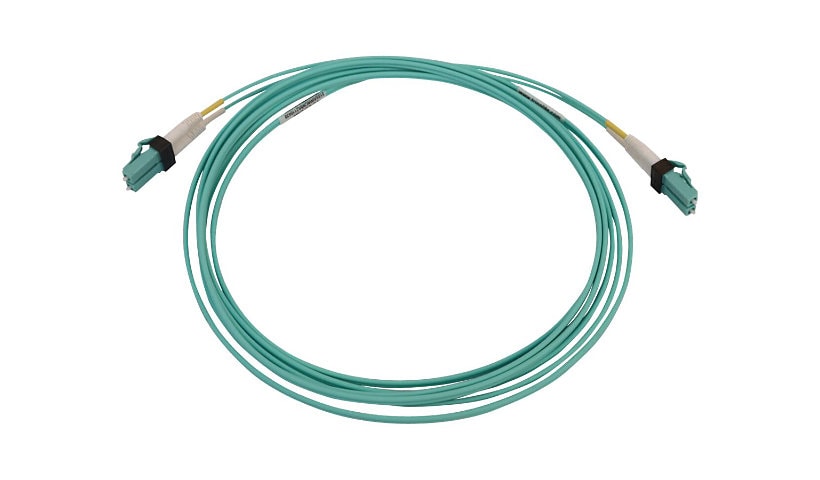 Tripp Lite Switchable Fiber Optic Cable 400G MMF 50 OM4 Duplex LC-PC M/M 3M