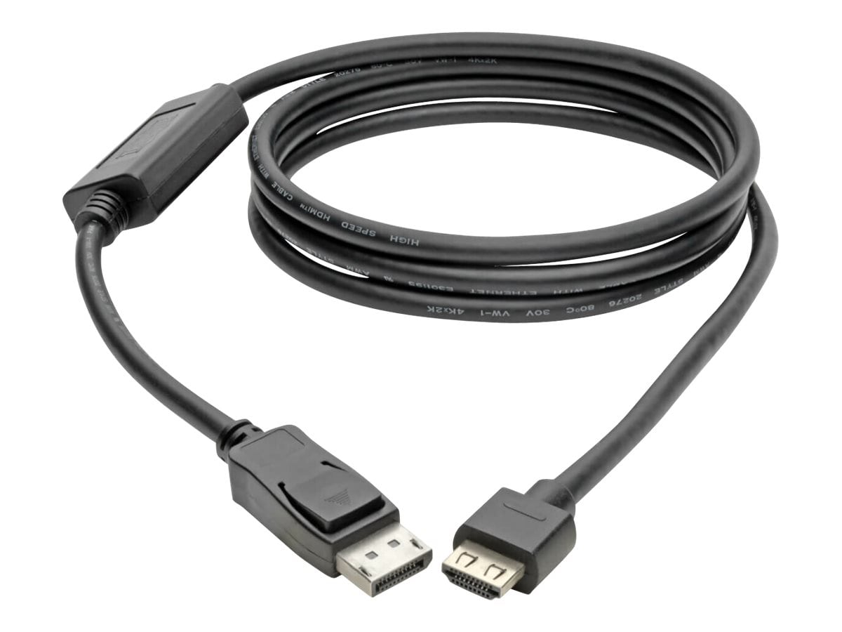 Tripp Lite DisplayPort 1.4 to HDMI Active Adapter Cable 4K 60Hz M/M 6ft