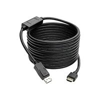 Eaton Tripp Lite Series DisplayPort 1.4 to HDMI Active Adapter Cable (M/M), 4K 60 Hz, 4:4:4, HDR, HDCP 2.2, 20 ft. (6.1