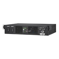 Tripp Lite 7.4kW 200-240V Single-Phase ATS/Monitored PDU - 16 C13 & 2 C19 Outlets, Dual IEC 309 32A Blue Inputs, 3 m