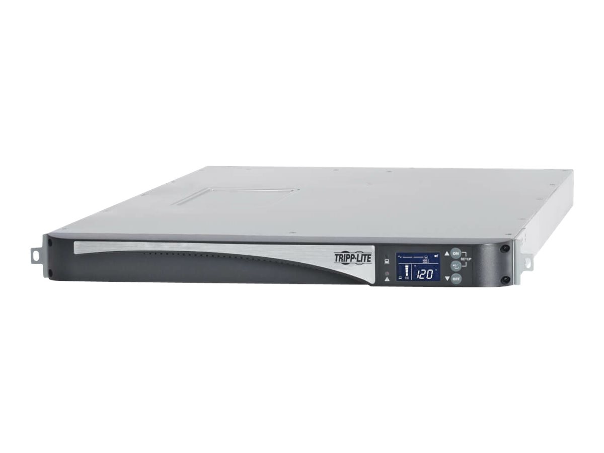 Tripp Lite 120V 1500VA 1440W Double-Conversion UPS - 5 Outlets, Card Slot, LCD, USB, DB9, 1U Rack - UPS - 1,44 kW - 1500