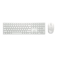 Dell Pro KM5221W - keyboard and mouse set - AZERTY - French - white Input Device