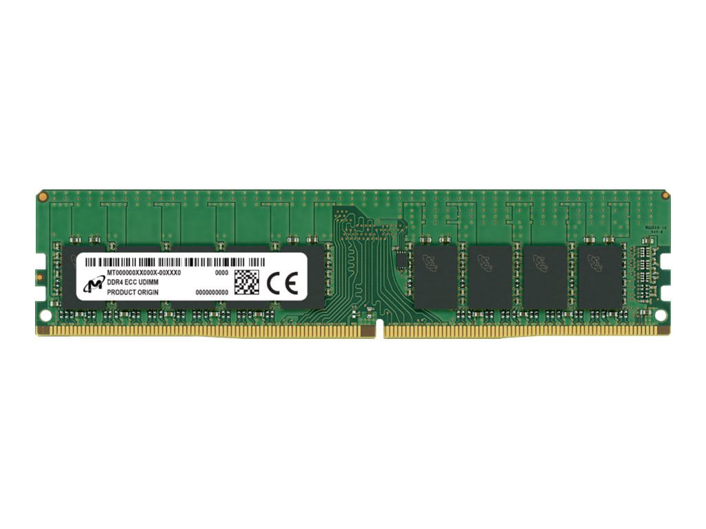 Micron - DDR4 - module - 32 GB - DIMM 288-pin - 3200 MHz / PC4-25600 - unbuffered