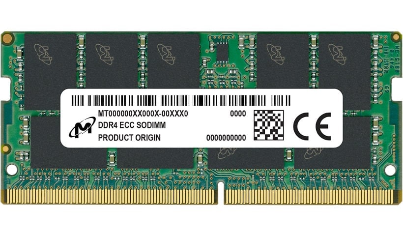 Micron - DDR4 - module - 32 GB - SO-DIMM 260-pin - 3200 MHz / PC4-25600
