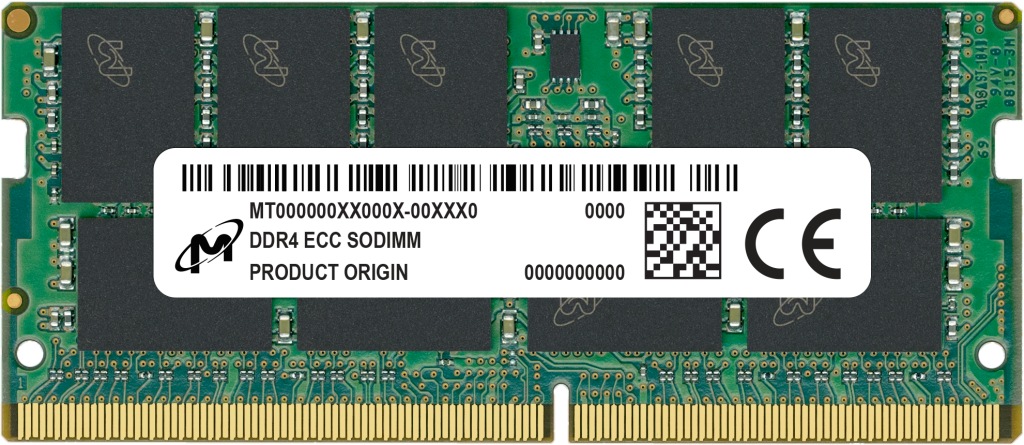 Micron - DDR4 - module - 8 GB - SO-DIMM 260-pin - 3200 MHz / PC4-25600