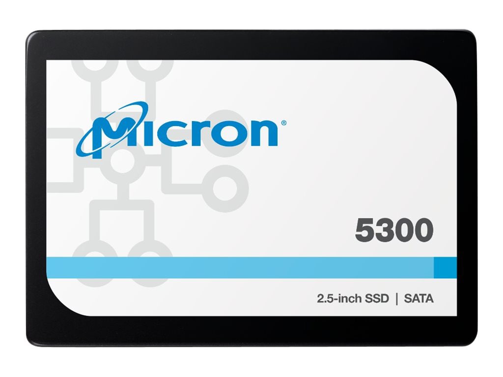 Micron 5300 PRO - - 7.68 TB SATA 6Gb/s - MTFDDAK7T6TDS-1AW1ZABYYR - Solid State Drives