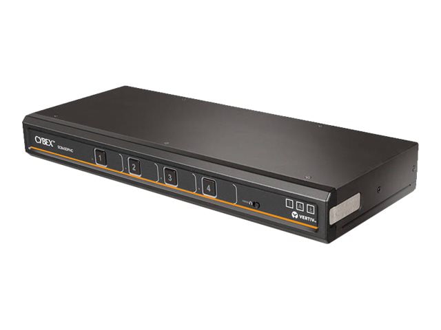 Vertiv Cybex SC800 Secure KVM | Single | 4 Port Universal DisplayPort | USB-C | NIAP version 4,0 Certified