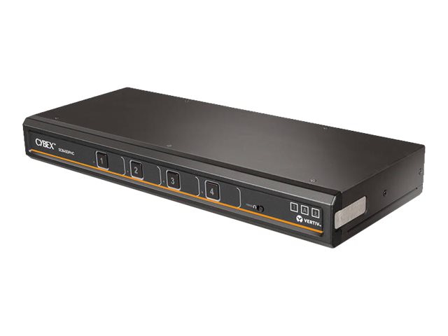 Vertiv Cybex SC800 Secure KVM | Single | 4 Port Universal DisplayPort | USB-C | NIAP version 4.0 Certified